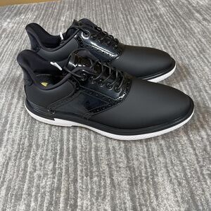 G/FORE Gallivan2R G/LOCK Saddle Golf Shoes Mens Size 10 Black Onyx GMF00075